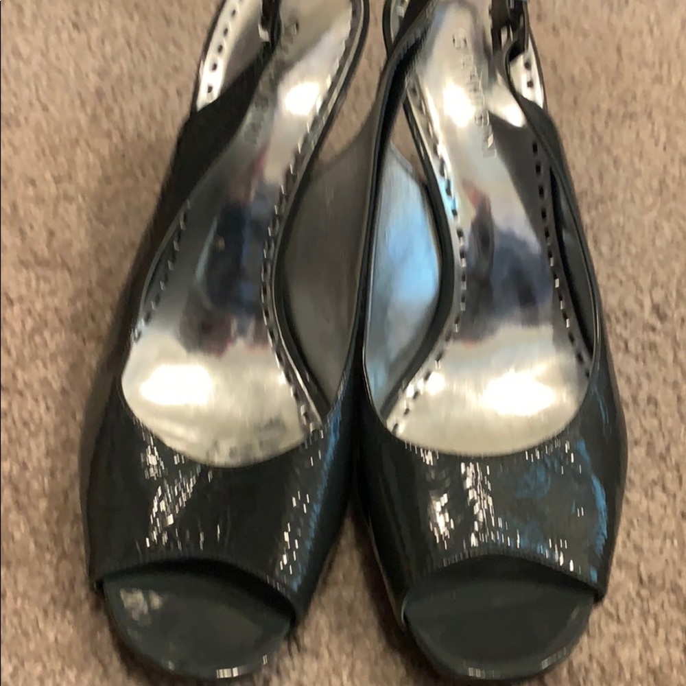 Sling back heels